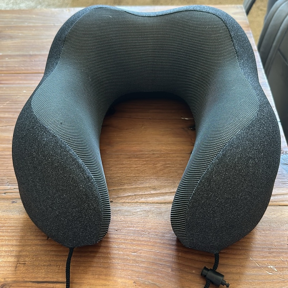 MLVOC Black Neck Support Pillow